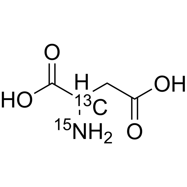 DL-Aspartic acid-13C,15N (DL-Asp-OH-13C,15N) 98532-13-9
